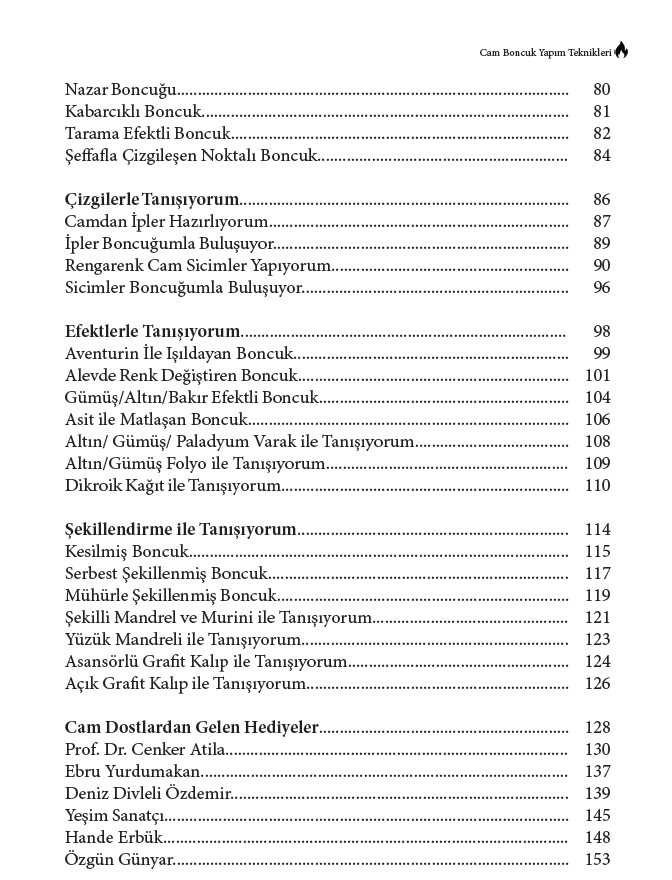 Cam Boncuk yapım Teknikleri